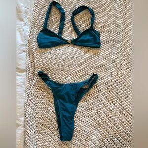 Teal Bikini Set